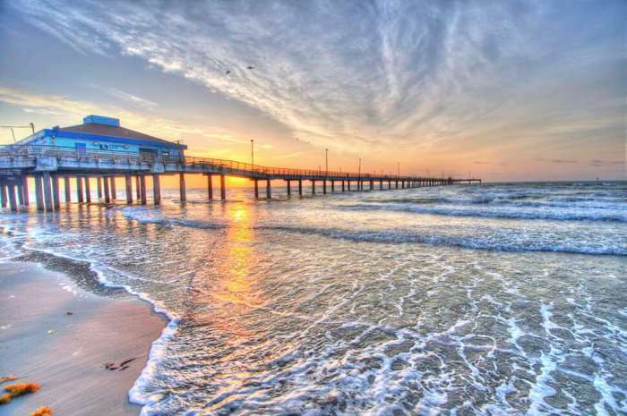 Beaches in texas